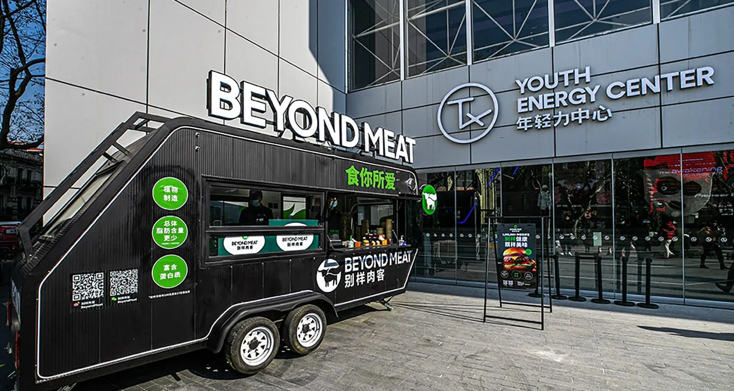 beyond meat truck