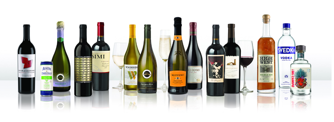 wine and spirits segment products