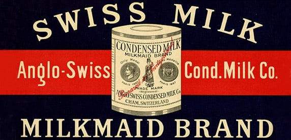 1866 Anglo-Swiss company milkmaid