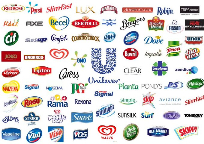 some products of unilever